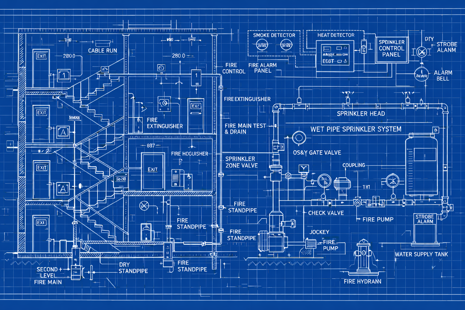 Representative fire protection engineering projects
